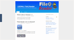 Desktop Screenshot of fileqreader.lisonal.com